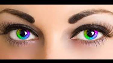 Image result for rainbow eyes